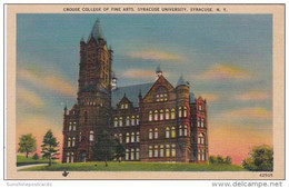 New York Syracuse Crouse College Of Fine Arts Syracuse University 1941 - Syracuse