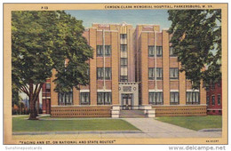 West Virginia Parkersburg Camden-Clark Memorial Hospital Curteich - Parkersburg