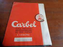 Carbone De La Maison Carbel - Publicités