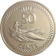 Piece De 50 Cents  NIUE 2010 - Niue