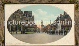 BARROW IN FURNESS RAMSDEN SQUARE OLD COLOUR POSTCARD CUMBRIA FORMERLY LANCASHIRE - Barrow-in-Furness