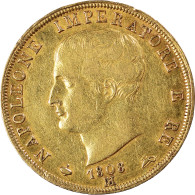 Monnaie, États Italiens, KINGDOM OF NAPOLEON, Napoleon I, 40 Lire, 1808, Milan - Napoleonische