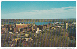 Iowa Greetings From Dubuque Aerial View - Dubuque