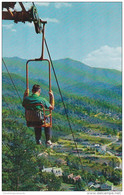 Tennessee Mt LeConte And Gatlinburg From Sky Lift To Crockett Mountain - Smokey Mountains