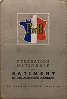 Fédération Nationale Du Bâtiment - Carte De Membre FNB Somme Et Oise - Timbre 1953 - Artisanat