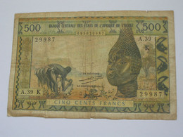 500 Cinq Cents Francs 1959-1965 - SENEGAL - Banque Centrale Des états De L'Afrique De L'ouest  *** EN ACHAT IMMEDIAT *** - Senegal