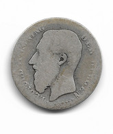 50 Centimes De Léopold II De Belgique - 50 Cent