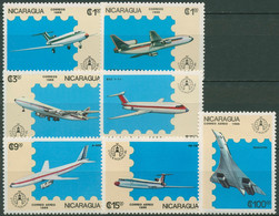 Nicaragua 1986 STOCKHOLMIA Flugzeuge 2696/02 Postfrisch - Nicaragua