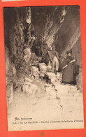 ZMV-19 Le SAlève  Escalier Souterrain De La Grotte D'Orjobet.  Circulé 1921 Léger Pli Sup. Gauche - Andere Gemeenten