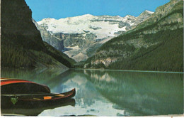 CANADIAN ROCKIES - VICTORIA GLACIER  - F.P. - STORIA POSTALE - Lac Louise
