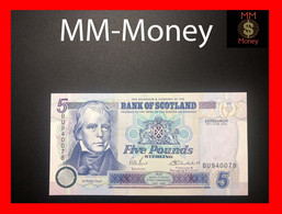 SCOTLAND 5 £  25.6.2002  P. 119    Bank Of Scotland  "commemorative 300 Years"   UNC - 5 Pond