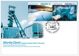 2021 Joint Croatia And Poland, Polish FDC Treasures Of The Earth - Nuevos