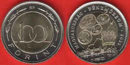 Hungary 100 Forint 2022 "Money Museum" BiMetallic UNC - Hungary