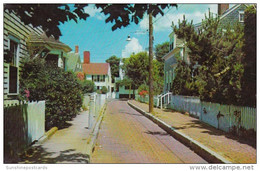 Masachusetts Nantucket Street Scene Martin Lane - Nantucket