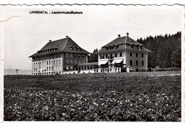 Langenthal - Landwirtschaftschule / écrite Oblitération 1952 - Langenthal