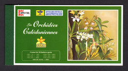 NOUVELLE CALEDONIE 1996 - Yvert N° C714 - Neuf ** / MNH - Orchidées Calédoniennes, Flore, Flowers - Markenheftchen