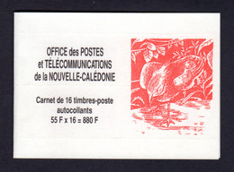 NOUVELLE CALEDONIE 1993 - Yvert N° C639 - Neuf ** / MNH - Série Courante, Le Cagou - Markenheftchen