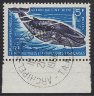 TAAF 1966 - Mi-Nr. 36 Gest / Used - Wale / Whales - Gebruikt
