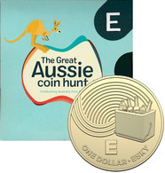 AUSTRALIA • 2019 • $1 • Alphabet Coins • E For Esky • Uncirculated Dollar Coin In Coin Wallet - Dollar