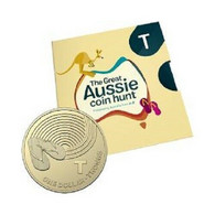 AUSTRALIA • 2019 • $1 • Alphabet Coins • T For Thongs • Uncirculated Dollar Coin In Coin Wallet - Dollar