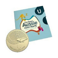 AUSTRALIA • 2019 • $1 • Alphabet Coins • U For Ute • Uncirculated Dollar Coin In Coin Wallet - Dollar