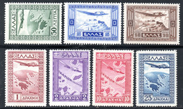 796.GREECE.1933  GOVERNMENT'S ISSUE #15-21 MH - Nuovi