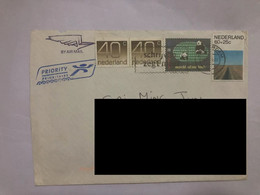 Netherlands Cover Sent To CHINA With Stamps,panda Etc. - Briefe U. Dokumente