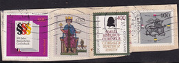 Germany, Coverpiece With 4 Higher Values [totall 15 DM] - Gebruikt