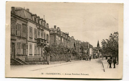 CPA  57 : SARREBOURG   Avenue Poincaré    A   VOIR  !!! - Sarrebourg