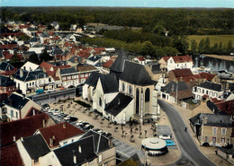 Salbris * Vue Aérienne Du Village Et L'église - Salbris