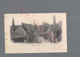 Bruges - Quai Vert - Postkaart - Brugge