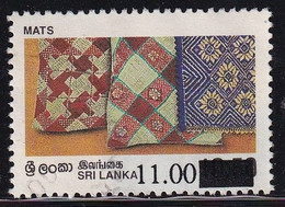 Sri Lanka 1997, Overprint, Minr 1135-II Vfu. Cv 4 Euro - Sri Lanka (Ceylan) (1948-...)