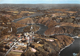 23-CROZANT- VUE PANORAMIQUE AERIENNE SUR LA VALLEE DE LA CREUSE - Crozant