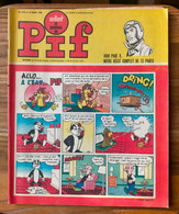 Vaillant Le Journal De PIF N° 1191 TOTOCHE Bob Mallard Et Puchon LES AS GAI LURON Teddy Ted PIFOU 10/03/1968 TBE - Pif & Hercule