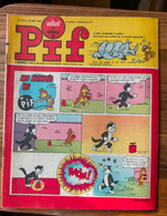 Vaillant Le Journal De PIF N° 1212 TOTOCHE NASDINE HODJA  LES AS GAI LURON Teddy Ted PIFOU 25/08/1968 TBE - Pif & Hercule