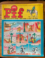 Vaillant Le Journal De PIF N° 1188 TOTOCHE  Les Pionniers De L'espérance LES AS GAI LURON Teddy Ted PIFOU 18/02/1968 BE - Pif & Hercule