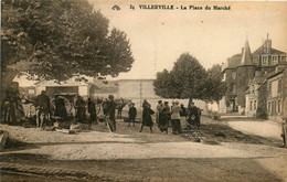 Villerville * La Place Du Marché * Marchands Foire - Villerville