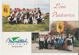 MONISTROL SUR LOIRE. CP Groupe Folklorique Lous Pastourios - Monistrol Sur Loire