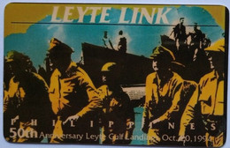 Philippines 50th Anniversary Leyte Gulf Landing Of Gen. Douglas McArthur Oct.20 1994. ( Rare ) - Filipinas