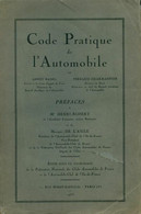 Code Pratique De L'automobile Tome I De Collectif (1933) - Moto