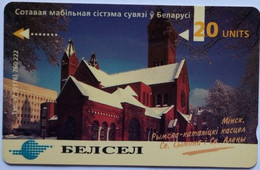 Belarus 20 Units GPT 1CWME Church - Wit-Rusland