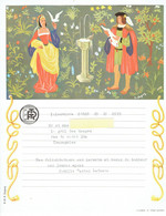 Ancien Télégramme De Philanthropie N° B 20 (R. Degouy), De La Louvière Vers Trazegnies (1972) - Télégrammes