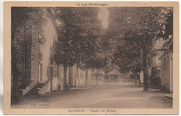 46 LIVERNON  Façade Des Ecoles - Livernon