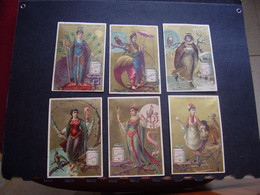 Original Old Cards Chromos Liebig S 165 Femmes Oiseaux - Liebig
