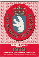 Greenland, 1979 Yearset, Mint In Folder, The Greenland Christmas Seal, 2 Scans. Michel GL 112 - GL 118 - Komplette Jahrgänge