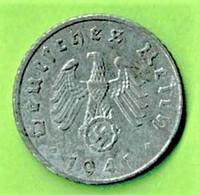 CINQ REICHSPFENNIG / 1941 F -  / ZING - 5 Reichspfennig