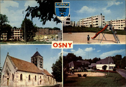 95 - OSNY - Multi Vues - Cité Emmaus - Poste - Mairie - Immeubles - Osny