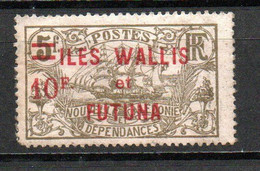 Col24  Colonies Wallis Et Futuna N° 38 Oblitéré Cote 48,00€ - Gebraucht
