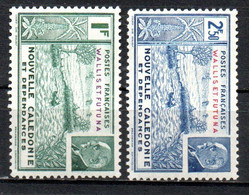 Col24  Colonies Wallis Et Futuna N° 90 & 91 Neuf X MH Cote 3,50€ - Unused Stamps
