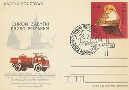 Poland Postmark D83.08.27 Rze01: RZESZOW Championships In Fire Sport - Interi Postali